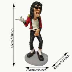 Original Rock band ART Statue figurine MICHAEL JACKSON