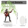 Fiberglass/Acrylic Rockstar 2D guitarist