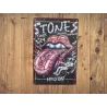 Wall Sign ROLLING STONES "Houston 2024" Vintage Retro - Mancave - Wall Decoration - Advertising Sign - Metal Sign