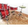 EXCLUSIEF drumstel Slingerland RED Glitter Normaal 50 Joar - Zeer gedetailleerd model -LUXE model -