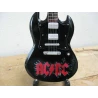 Miniatuur Gitaar Gibson SG - ACDC - TRIBUTE