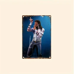 Wall sign Michael Jackson-...