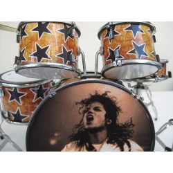 Drumstel MICHAEL JACKSON "Star" - STANDAARD model -