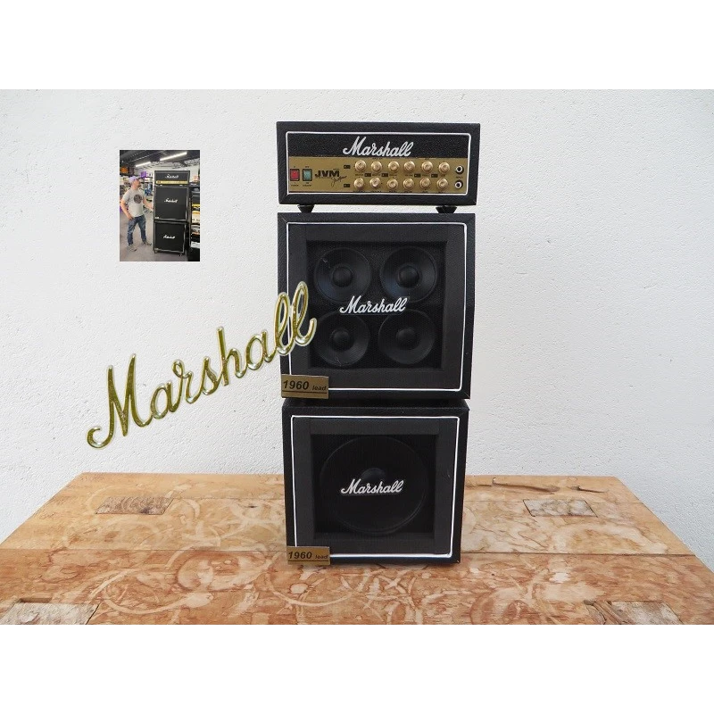 Verstärker mit Box von MARSHALL JCM800/JCM900/JVM Lead 1960 SEHR DETAILLIERTE VERSION