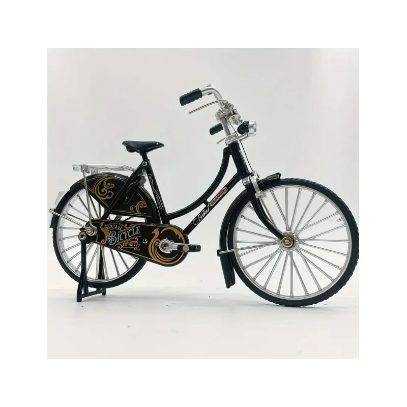 Miniatur-Fahrrad mit echten funktionierenden Pedalen