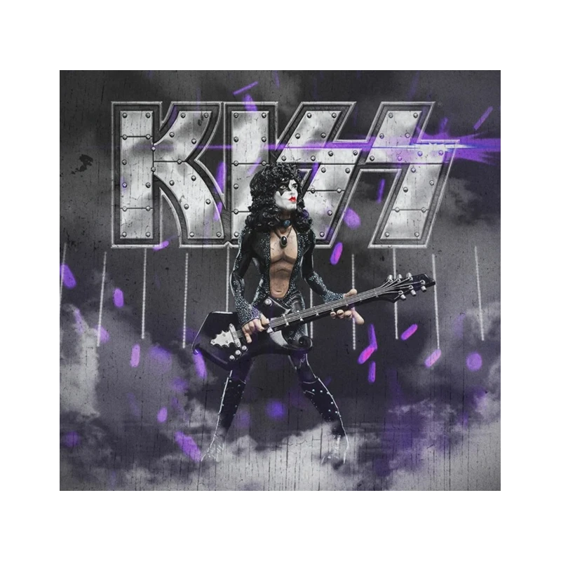 Rock-Actionfigur Paul Stanley (KISS) mit Gitarre Epic