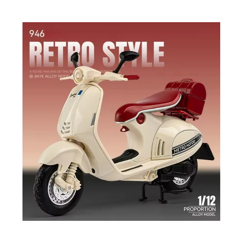 Miniatuur scooter Vespa 946 Retro style