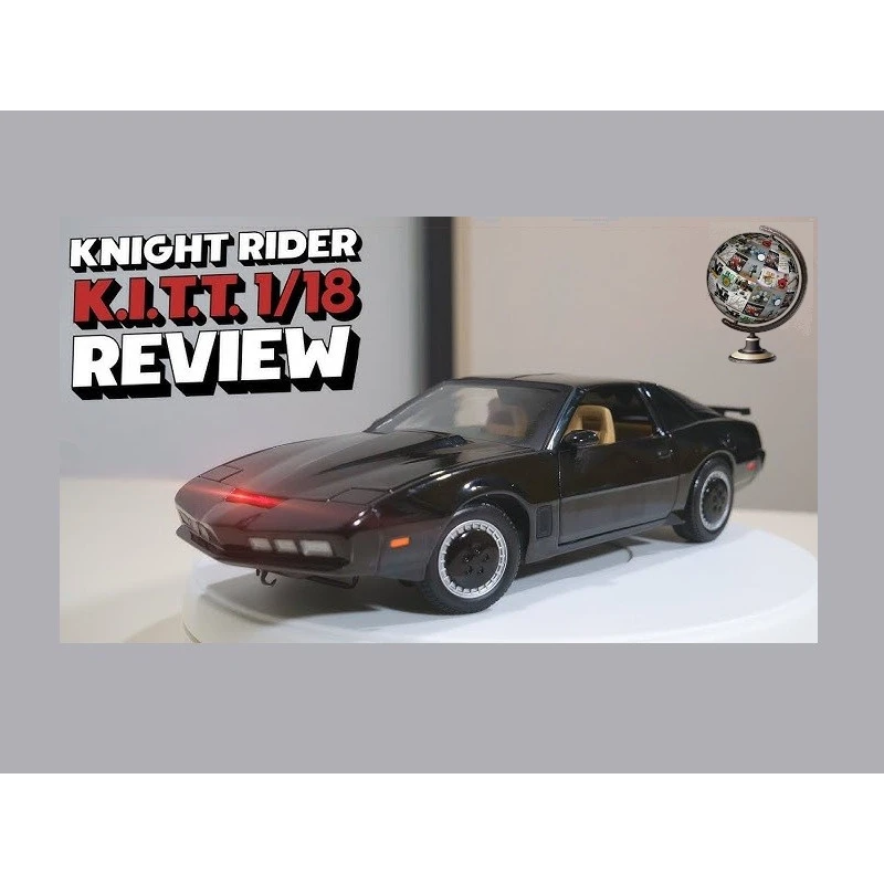 Knight Rider Kitt Modellauto 1:24 mit beweglichen LED-Lichtern