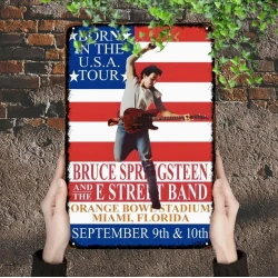 Wall sign Bruce Springsteen...