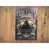 Wandschild PINK FLOYD 1973 Vintage Retro - Mancave - Wanddekoration - Werbeschild - Metallschild