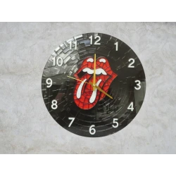 Uhr (digital) mit Glasplattenaufdruck THE ROLLING STONES