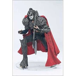 Rock action figure Gene Simmons (KISS) met Cort Axe 'bijl' gitaar 2002