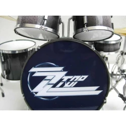 Drumstel ZZ Top - brown-grey