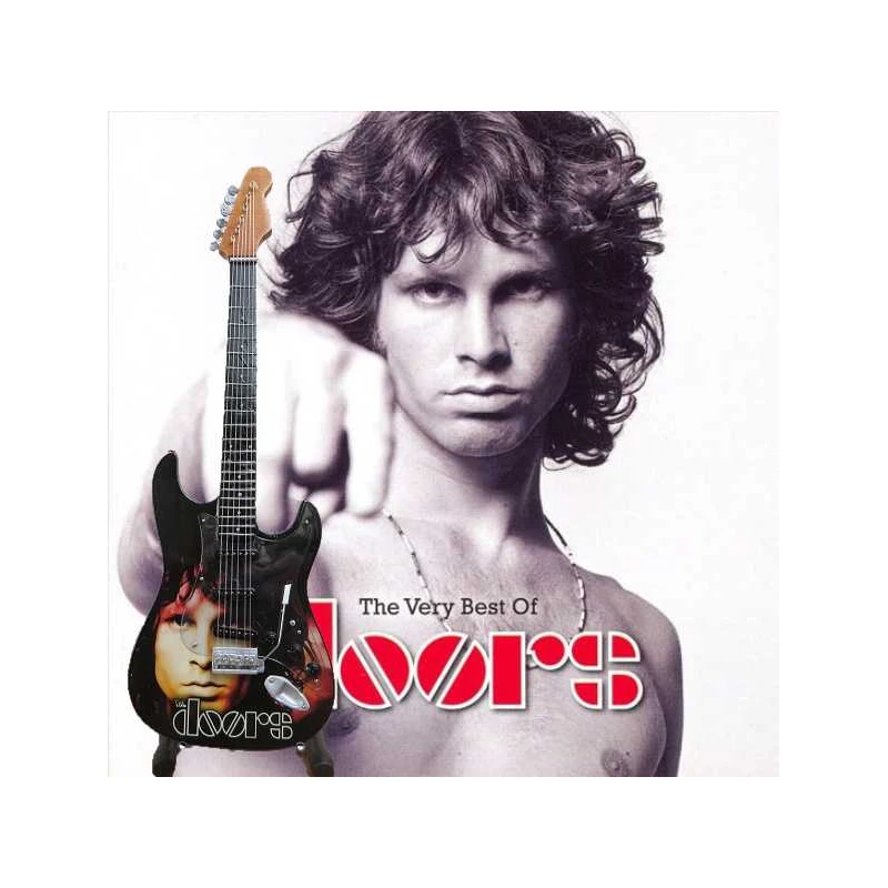 gitaar Fender Stratocaster Jim Morrison  - THE DOORS -  UNIEK EXEMPLAAR