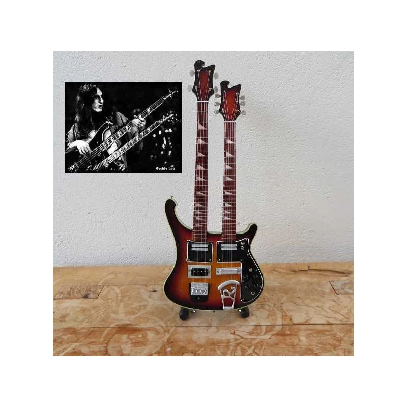 Gitaar Rickenbacker Sunbrust 4080 double neck (o.a. Geddy Lee RUSH)