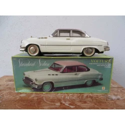 Vintage Car klassieke auto Buick Standaard Sedan met frictiemotor (in doos) "China 1962" met bijbehorende figuur