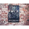 Wandbord  KISS 'End of the Road world tour' - Vintage Retro - Mancave - Wand Decoratie - Reclame Bord - Metalen bord
