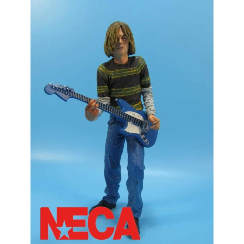 Rock action figure Kurt Cobain - Nirvana  ORIGINEEL NECA (alleen Kurt met gitaar - geen doos)