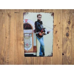 Wandbord GEORGE MICHAEL - Vintage Retro - Mancave - Wand Decoratie - Reclame Bord - Metalen bord