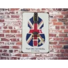 Wandteller/schild Höfner Union Jack Violine Bass Paul McCartney