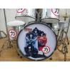 Rock-Actionfigur Eric Carr – KISS – mit EINZIGARTIGEM Schlagzeug (der Fuchs) McFarlane SELTEN!