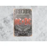 Wandschild ACDC 'Black Ice' Vintage Retro - Mancave - Wanddekoration - Werbeschild - Metallschild