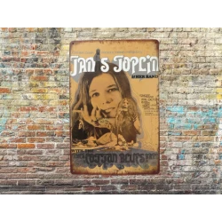 Wandbord JANIS JOPLIN...
