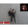 Rock-Actionfigur / Anhänger Gene Simmons – KISS – ALIVE Version handgemalt