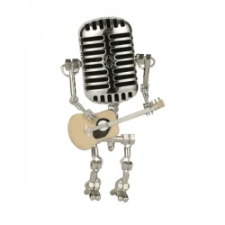 Lampe Robot Microphone,...