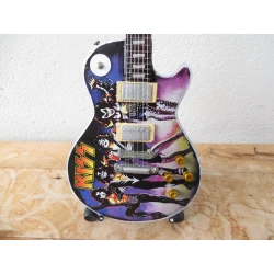 Miniature Guitar Gibson Les Paul "Destroyer"  - KISS -