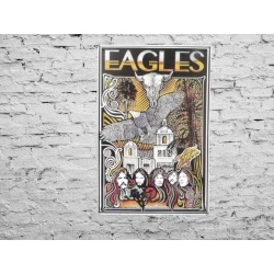Wandbord EAGLES "Hotel...