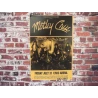 Wandbord MÖTLEY CRÜE "girls, girls, girls Tour" Vintage Retro - Mancave - Wand Decoratie - Reclame Bord - Metalen bord
