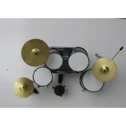 Miniatuur drumstel black / Antraciet RAMMSTEIN - Standaard model -