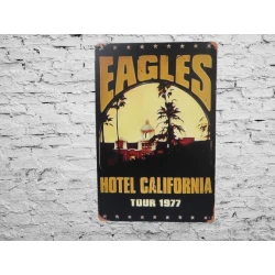 Wandbord EAGLES "Hotel...