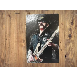 Wandschild Lemmy Kilmister - Motorhead (art) - Vintage Retro - Mancave - Wanddekoration - Werbeschild -