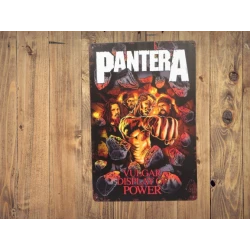 Wandbord Pantera - Vintage...