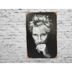 Wandschild Rod Stewart - Vintage Retro - Mancave - Wanddekoration - Werbeschild -