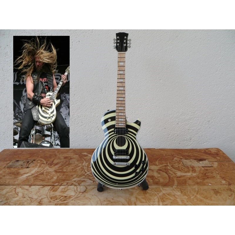 miniatuur gitaar Epiphone Les Paul Custom Zakk Wylde