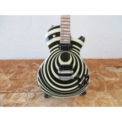 miniatuur gitaar Epiphone Les Paul Custom Zakk Wylde