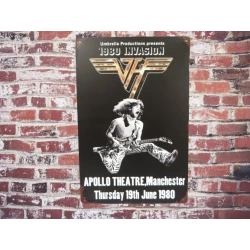 Metal Sign VAN HALEN 1980...