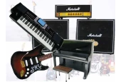 Miniatuur muziekinstrumenten